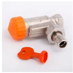 Heimeier Thermostat-Ventilunterteil 3911-01.000 Eck, DN 10, mit automatischer Durchflussregelung