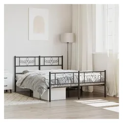 vidaXL, Bett, Jaiden With headboard & footboard (140 x 190 cm)