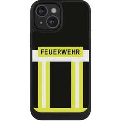 Nivocase Handyhülle für Apple iPhone 13 Mini Hülle NIVOpure Case Schwarz Beruf Feuerwehr Feuerwehrmann (Apple iPhone 13 mini), Smartphone Hülle, Schwarz