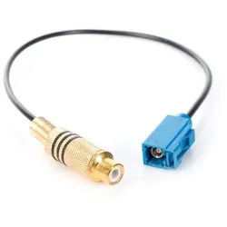  Verbinder Video IN Fakra - RCA 25cm Ford Mercedes 