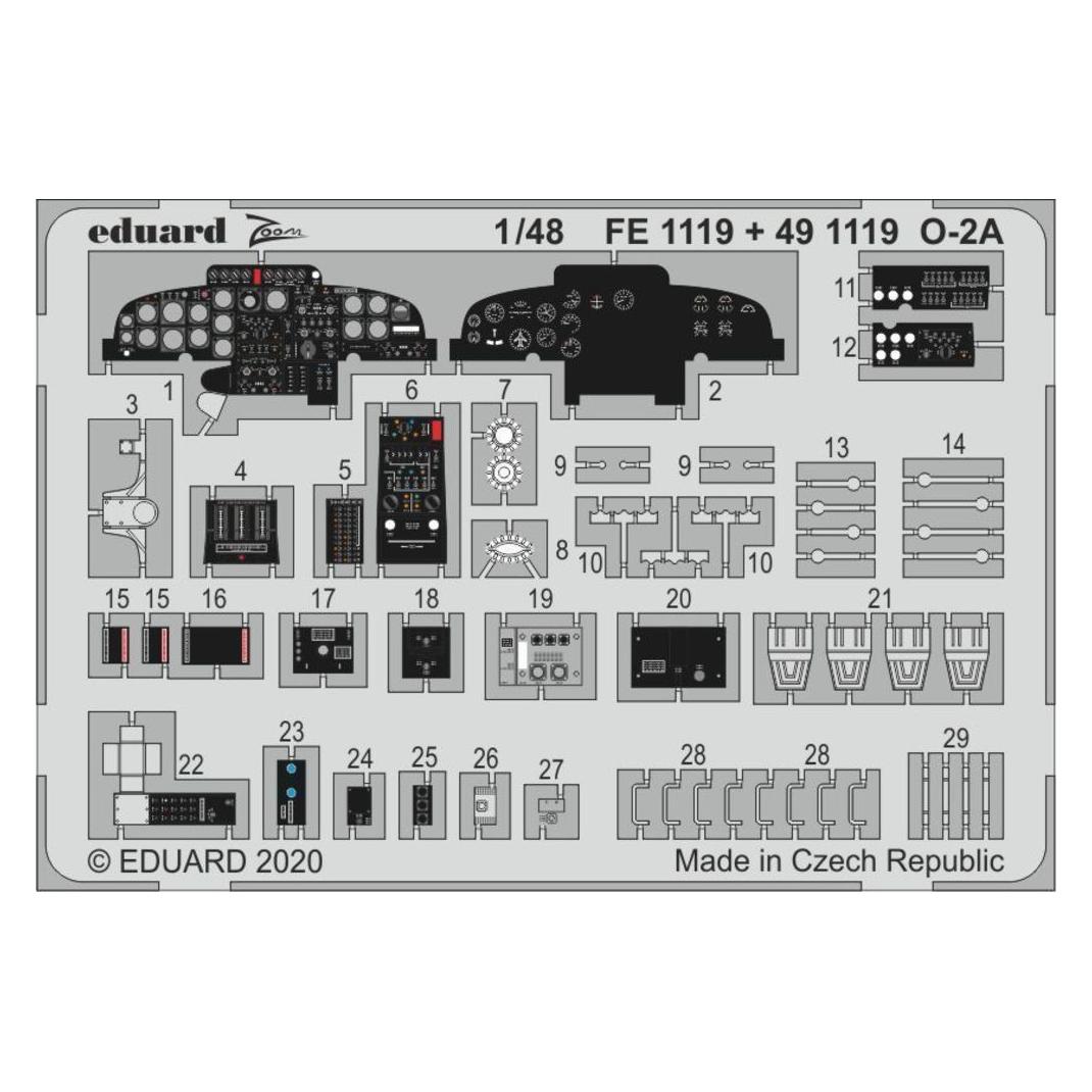 Eduard O-2A for ICM (FE1119)