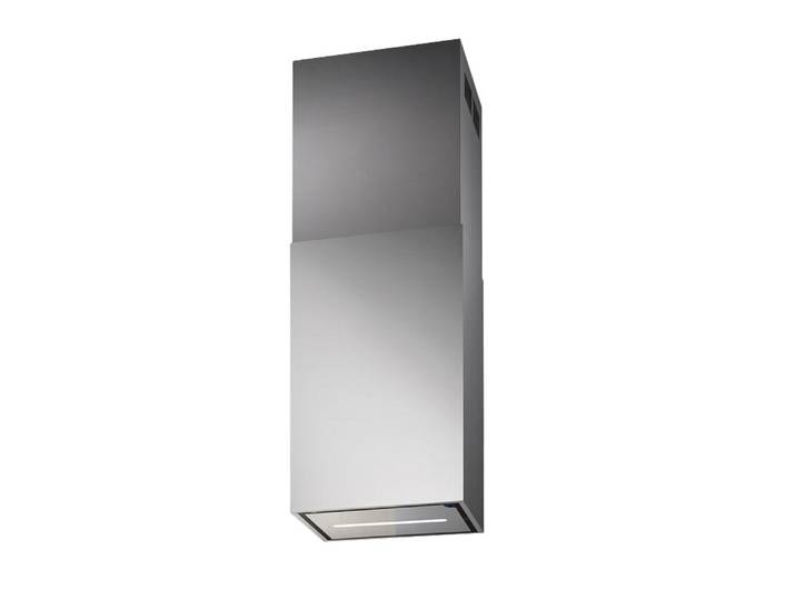 AIRONE hotte à îlot RUBIK EVO (Inox, 40 cm - Métal)
