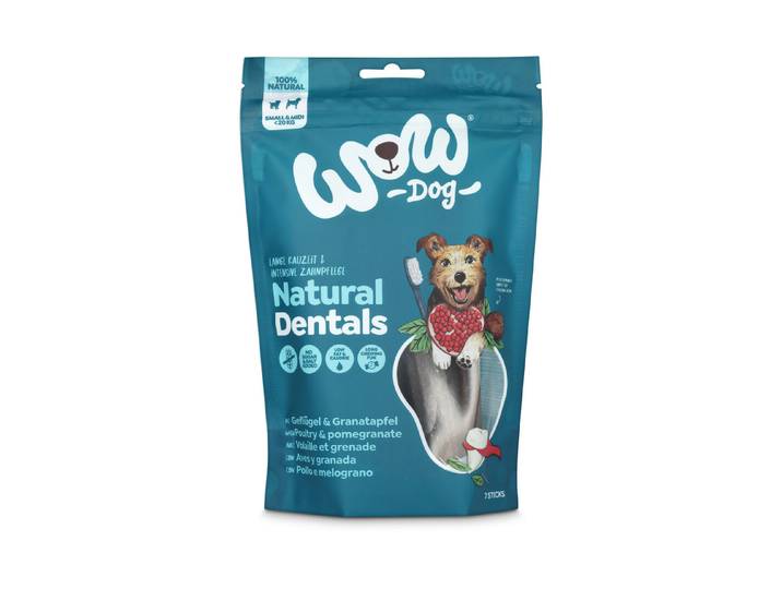 Wow Dog Natural Dentals Geflügel Midi