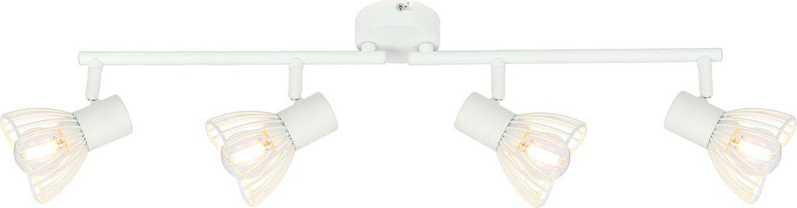 Brilliant Elhi 4-lichts LED opbouwspot