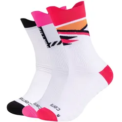 3er Pack camano Performance Light Crew Trainingssocken 0360 - diva pink 39-42