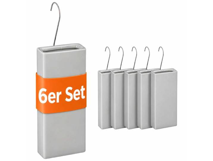 Relaxdays Luftbefeuchter Heizkörper 6er Set