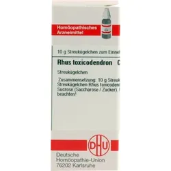 RHUS TOXICODENDRON C 6 Globuli 10 g Globuli