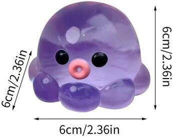 Inspired Finds CrystalOcto Squeeze Fidget Toy purple