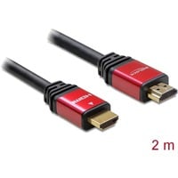 High Speed Kabel HDMI A (Stecker) > HDMI A (Stecker) schwarz, 2 Meter