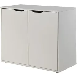 TÜRKOMMODE Kassidy 86x72x43 aus MDF in Weiß
