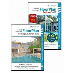 FloorPlan 2022 Deluxe & Training Bundle - Windows Version, English