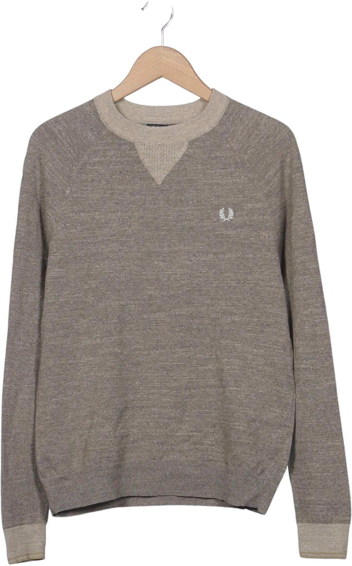 Fred Perry Herren Pullover, Grau, Gr. S, kein / Etikett - Second Hand