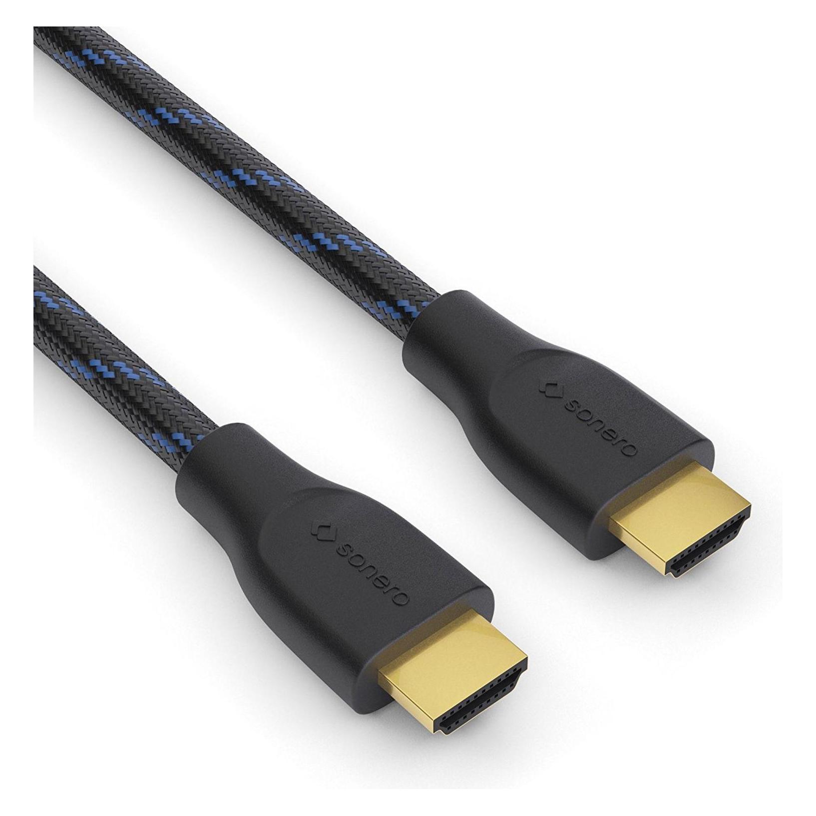 Purelink Sonero Premium HDMI-Kabel X-PHC011-030 HDMI2.0 18Gbps 4K/60Hz Nylonmantel 3m (3 m) (X-PHC011-030)