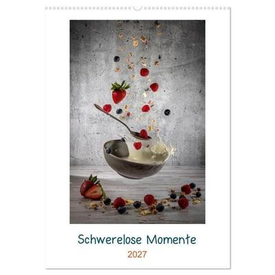 Schwerelose Momente (Wandkalender 2027 DIN A2 hoch), CALVENDO Monatskalender
