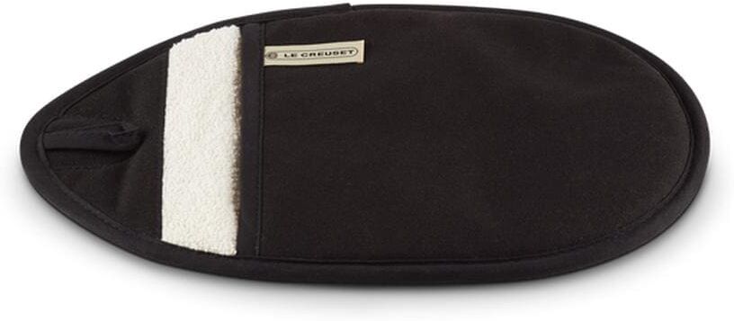 Topflappen LE CREUSET, schwarz, Baumwolle, Topflappen, Topflappen schwarz Einheitsgröße
