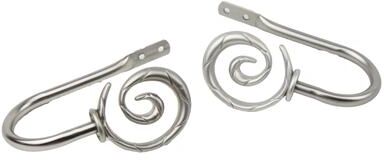 InStyleDesign Radial Curtain Holdback Pair - n/a