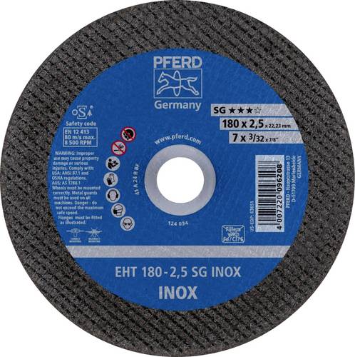 PFERD TOOLS EHT 180-2,5 SG INOX 61326423 Trennscheibe gerade 180mm 25 St. Edelstahl