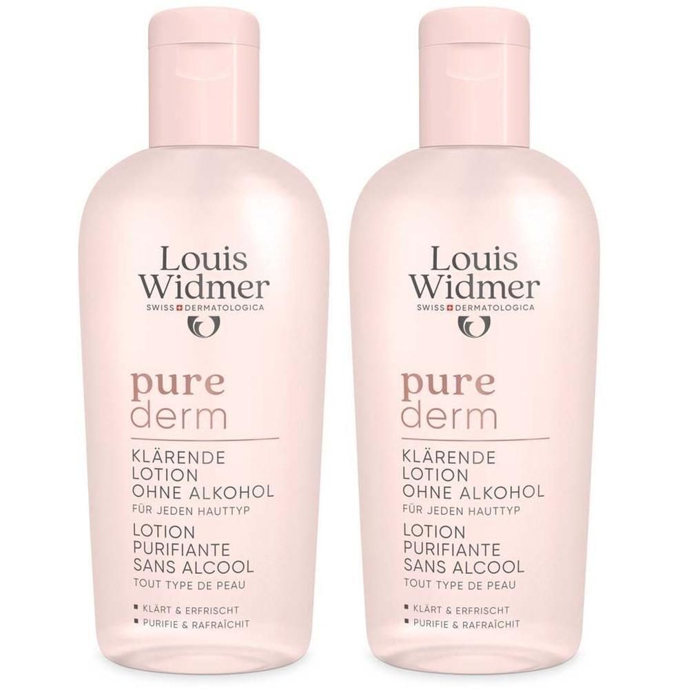 Widmer purederm klärende Lotion ohne Alkohol o.P. 2x 2x200 ml