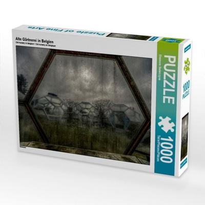 CALVENDO Puzzle Alte Gärtnerei in Belgien | 1000 Teile Lege-Größe 64x48cm Foto-Puzzle für glückliche Stunden