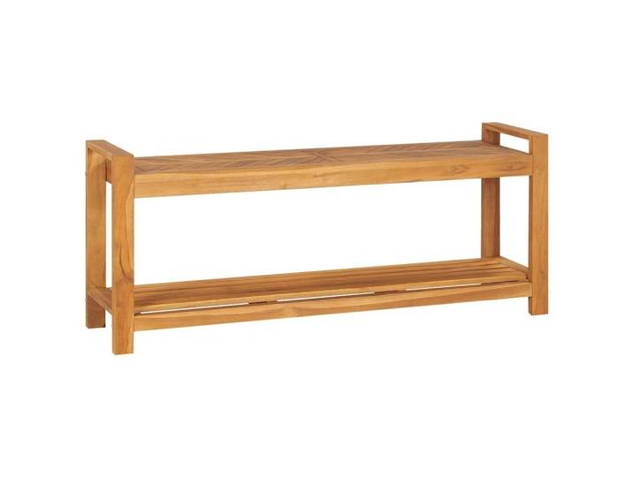 vidaXL Sitzbank Sitzbank 120 cm Massivholz