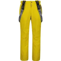 CMP Herren Latzhose Herren Skihose Salopette - Normalgröße, Größe 52 in Gelb 629