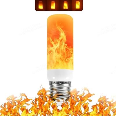 Uplifted Finds LED Flame Effect Bulb E14 E27 B22 Base Flickering Flame Lamp Light e27 5w 85 265v