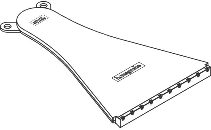 Hansgrohe Strahleinsatz Axor Massaud 4-Loch 97448000 Wannenarmatur