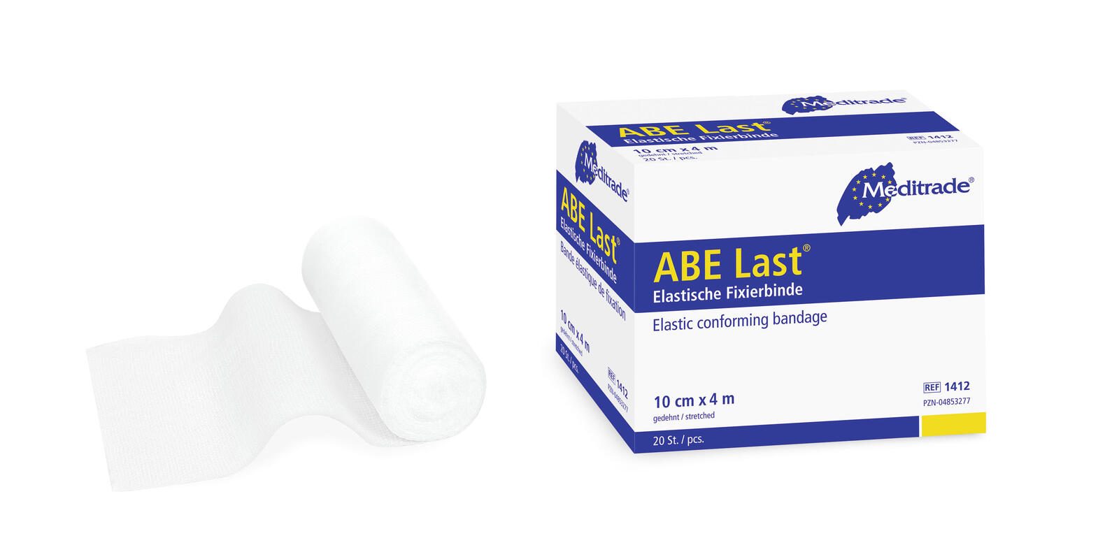Meditrade® ABE® Last Fixierbinde 10 cm x 4 m 1412