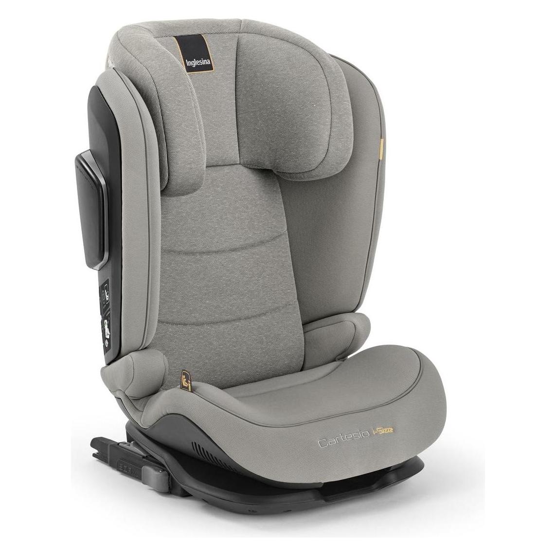 Inglesina Autositz Cartesio i-Size, Dunkelgrau, Isofix, 100-150 (Kindersitz, ECE R129/i-Size Norm) (59081922)