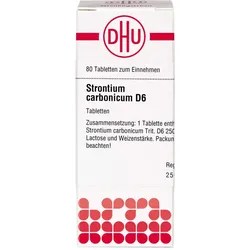 Strontium Carbonicum D 6 80 ST