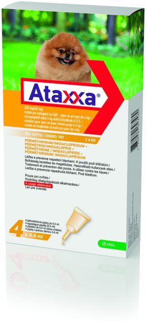 Krka Farmaceutici Ataxxa Spoton 04Kg Krka 4 Pipette