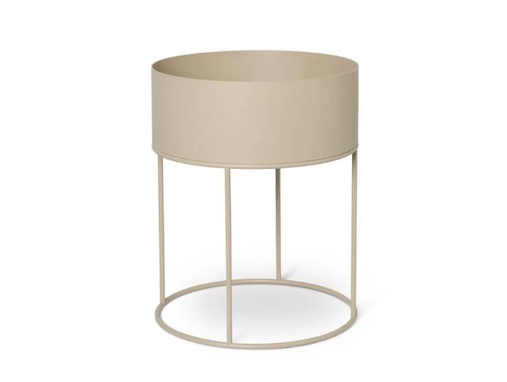 Ferm Living - Plant Box rund, cashmere