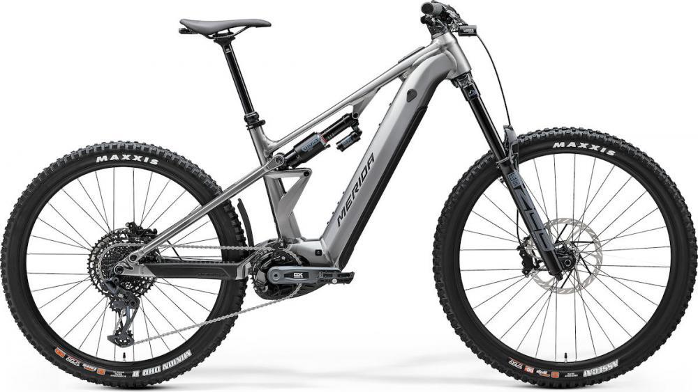 Merida eONE-EIGHTY 700 I1 glossy gunmetal M Grau - kraftvolles E-MTB für ansp...