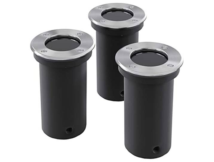 vidaXL Spot extérieur encastrable (set de 3)
