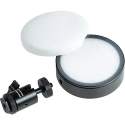 Wiltec Spectar RGB M-Dome LED 0.6 (Videoleuchte), Dauerlicht, Schwarz