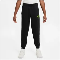 NIKE CR7 Club Fleece Jogginghose Kinder 010 - black/volt XL (158-170 cm)