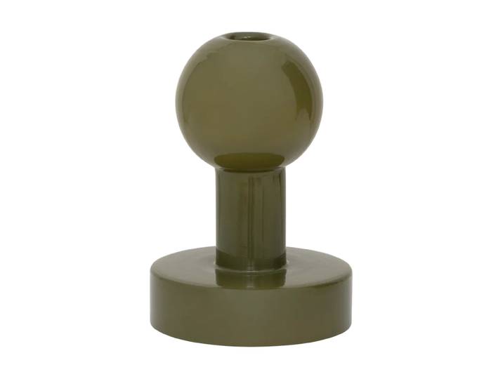 URBAN NATURE CULTURE Bougeoir Pallo A 14,6 cm Capulet olive