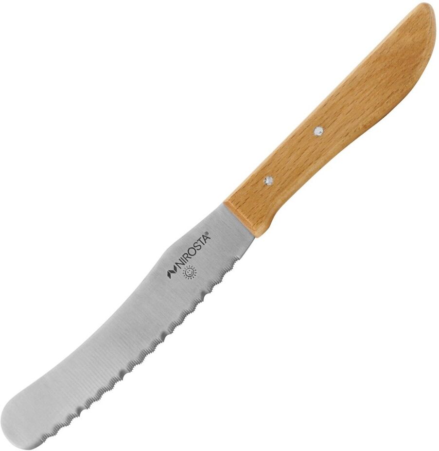 Nirosta Brötchen- und Buttermesser, 11cm Klinge