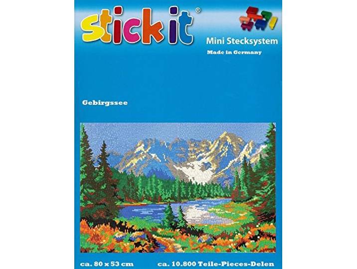 stickit Mini Stecksystem Gebirgssee ca. 10.800 Teile Nr. 41239