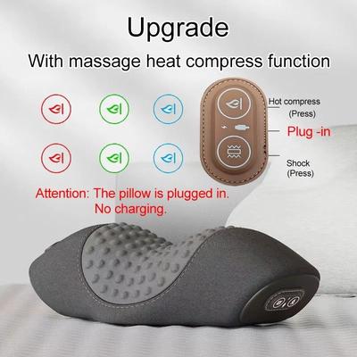 Uplifted Finds Electric Vibration & Heating Lumbar Support Sleep Pad neck B Plugged In