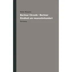 Werke und Nachlass. Kritische Gesamtausgabe, Schulbücher von Walter Benjamin