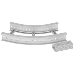 Unex Flachbogen 45 Grad 67437-04