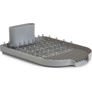 Zeller Abtropfgestell Geschirrabtropfständer 24890, Geschirr & Besteck, Metall, 45x13x32cm, grau