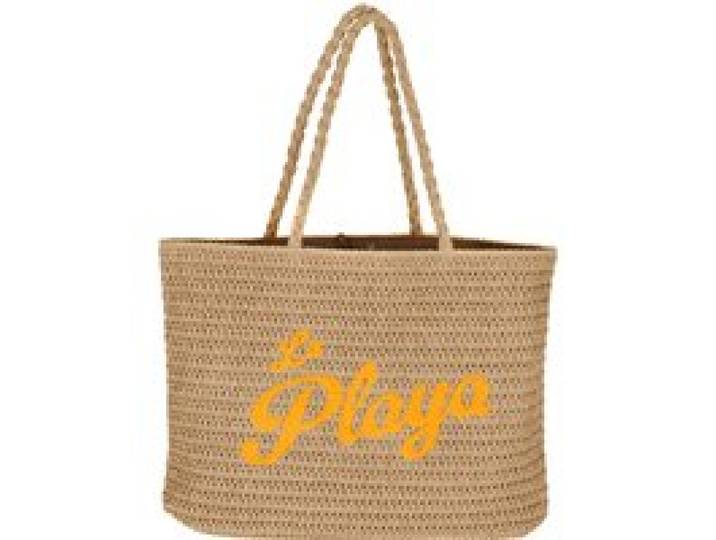 ESMARA® Sac de plage (marron/jaune)
