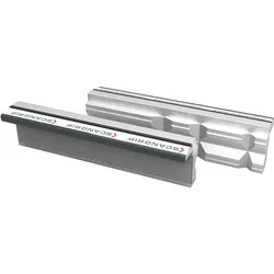 Scangrip, Schraubstock + Zwinge, Magnet-Schraubstockbacken aus Aluminium mit Prismen