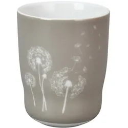 Krasilnikoff Wave Mug Pusteblumen Colourful, taupe