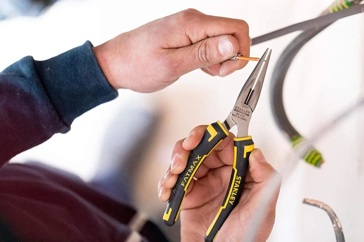 Stanley Pinza a Becco Mezzotondo Lungo da 150 mm