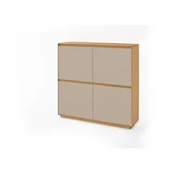 Voss Möbel Kommode V100 Lack Beige Sand