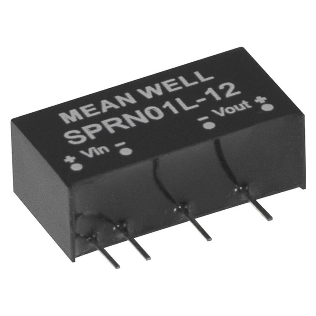 MeanWell SPRN01O-05 DC/DC-Wandler 200 mA 1 W Anzahl Ausgänge: 1 x (SPRN01O-05)