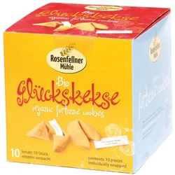 Bio Glückkekse 10 Stk 60g